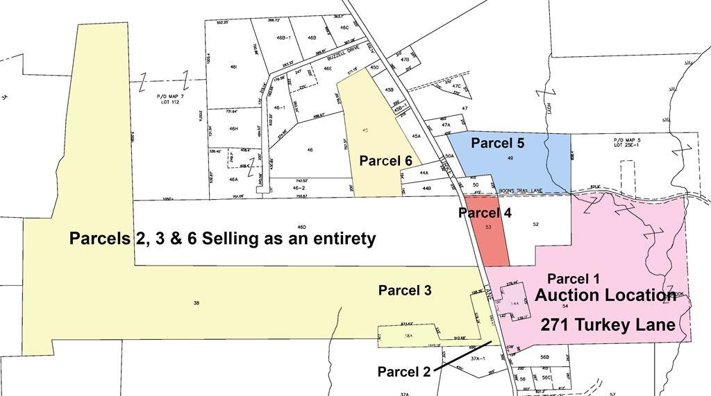 (6) Parcels 336+/- Ac, Gravel Pit, 258,422+/-SF  Com'l, Ind'l, Warehouse, Office, Resi Buildings Auction
