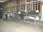 ASSORTED S/S TABLES & COUNTERS Auction Photo