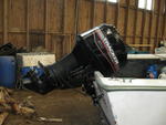 2001 Mercury 50HP outboard  on 1974 West Pointer Auction Photo
