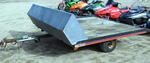 Netco 2-place snowmobile trailer Auction Photo