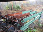 Infeed log Deck