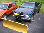 Lot 106 - 1998 Chevy 2500 Silverado w/ plow Auction Photo