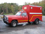 1982 Dodge 200 4wd Service Truck, Plow