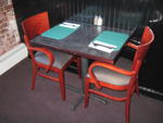 Single pedestal table, 30” x 24” Auction Photo