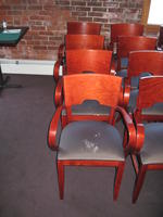 (4) GAR Products 18” Joe chairs with arms Auction Photo