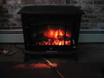 Electric Fireplace Auction Photo