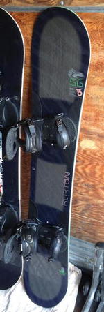 Burton Snowboard Auction Photo
