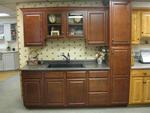 CONTRACTOR'S CHOICE CABINETRY IN BIRCH W/ ROUGE STAIN, LAMIN Auction Photo