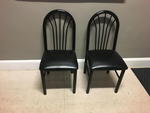 FAN BACK DINING CHAIRS Auction Photo