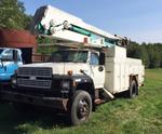 1989 FORD 7800 50FT BUCKET TRUCK Auction Photo