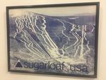 Framed 70's Vintage Sugarloaf Poster Auction Photo