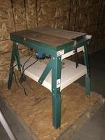 GRIZZLY ROUTER TABLE, MAKITA ROUTER Auction Photo