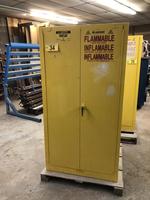 JUSTRITE 60-GAL FLAMMABLE CABINET Auction Photo