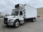 2014 FREIGHTLINER M2 20' REFRIGERATED BOX TRUCK Auction Photo