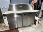 ATOSA MSF8308GR 4' REFRIGERATED SANDWICH PREP TABLE Auction Photo