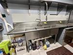 91inch 3-BAY S/S SINK Auction Photo