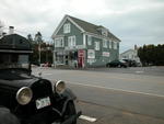 Coastal Maine Landmark ~ Frisbees 1828 Market & Capn Simeons Galley Restaurant Auction Photo