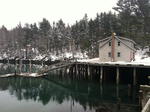 Oceanfront Wharf Cottage Auction Photo