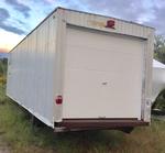 28' McCARTHY MOBILE OFFICE/STORAGE TRAILER Auction Photo