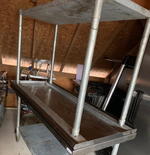 5' STAINLESS STEEL TABLE Auction Photo