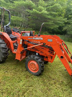 2000 KUBOTA L3000DT 4WD TRACTOR W/ LOADER Auction Photo