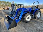 2022 NEW HOLLAND WORKMASTER 70 4WD TRACTOR Auction Photo