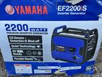 2-NEW YAMAHA 2200-WATT INVERTER GENERATORS Auction Photo